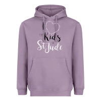 Lavender i love and heart the kids of st jude shirt for runners Heavyweight Hoodie - linhVisuals
