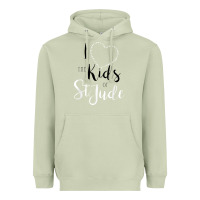 Matcha i love and heart the kids of st jude shirt for runners Heavyweight Hoodie - linhVisuals