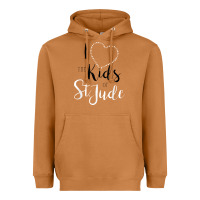 Meerkat i love and heart the kids of st jude shirt for runners Heavyweight Hoodie - linhVisuals