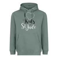 Sage i love and heart the kids of st jude shirt for runners Heavyweight Hoodie - linhVisuals