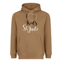 Toasted Coconut i love and heart the kids of st jude shirt for runners Heavyweight Hoodie - linhVisuals