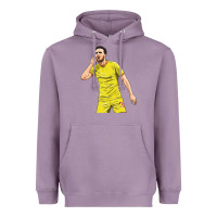 Lavender Diogo Jota Heavyweight Hoodie - linhVisuals