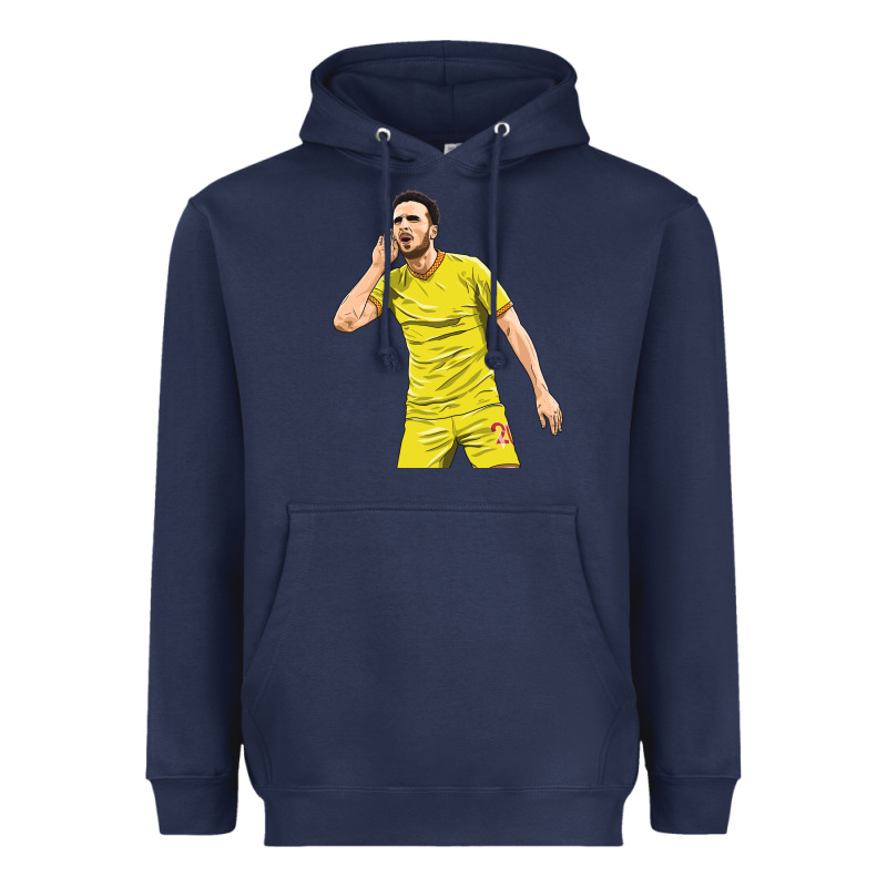 Diogo Jota Heavyweight Hoodie by linhVisuals | Teevron