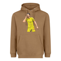 Toasted Coconut Diogo Jota Heavyweight Hoodie - linhVisuals
