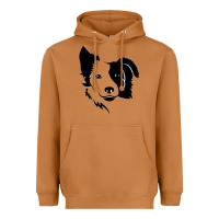 Meerkat dog, collie, dogs, collies, border collies, puppy, sheepdog Heavyweight Hoodie - linhVisuals