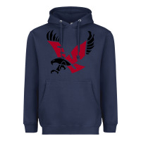 Navy eastern washington eagles Heavyweight Hoodie - linhVisuals