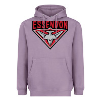 Lavender essendon fc Heavyweight Hoodie - linhVisuals