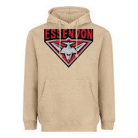 Mushroom essendon fc Heavyweight Hoodie - linhVisuals