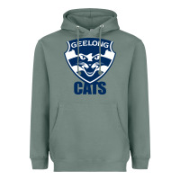 Sage geelong cats Heavyweight Hoodie - linhVisuals