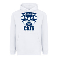 White geelong cats Heavyweight Hoodie - linhVisuals