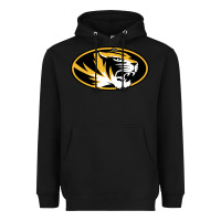 Black missouri tigers Heavyweight Hoodie - linhVisuals