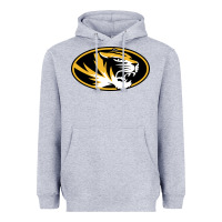 Heather Grey missouri tigers Heavyweight Hoodie - linhVisuals