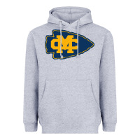 Heather Grey mississippi choctaws Heavyweight Hoodie - linhVisuals