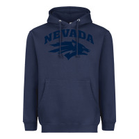 Navy nevada wolf pack Heavyweight Hoodie - linhVisuals