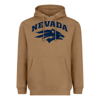 Toasted Coconut nevada wolf pack Heavyweight Hoodie - linhVisuals