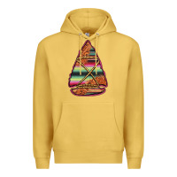 Antique Gold serape tooled leather arrowhead Premium Hoodie - Jasminsmagicworld