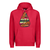 Cardinal serape tooled leather arrowhead Premium Hoodie - Jasminsmagicworld