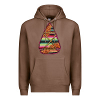 Chestnut serape tooled leather arrowhead Premium Hoodie - Jasminsmagicworld