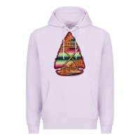 Lilac serape tooled leather arrowhead Premium Hoodie - Jasminsmagicworld