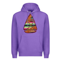 Purple serape tooled leather arrowhead Premium Hoodie - Jasminsmagicworld