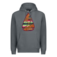 Rock serape tooled leather arrowhead Premium Hoodie - Jasminsmagicworld