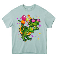 Arona birthday t rex pink Heavy Core Tee - CowGirlArtShop