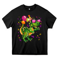 Black birthday t rex pink Heavy Core Tee - CowGirlArtShop