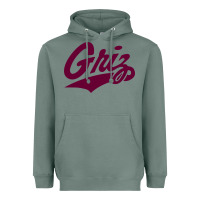 Sage montana griz Heavyweight Hoodie - linhVisuals