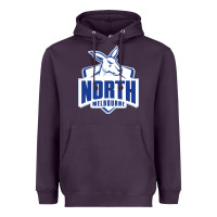 North Melbourne Fc Heavyweight Hoodie | Teevron