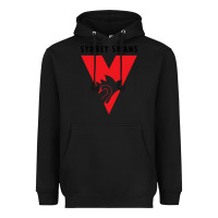 Black sydney swans Heavyweight Hoodie - linhVisuals
