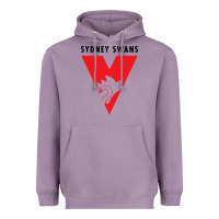 Lavender sydney swans Heavyweight Hoodie - linhVisuals
