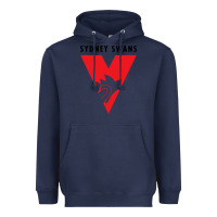 Navy sydney swans Heavyweight Hoodie - linhVisuals