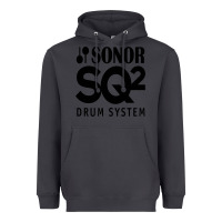 Smoke Sonor Drum Heavyweight Hoodie - linhVisuals