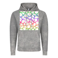 Cloud Rock Watercolor Rainbow Giraffe Seamless Pattern Vintage Hoodie - BundleAndBundleShop