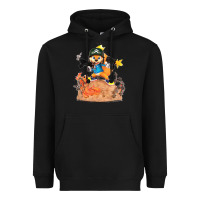 Black conker the squirrel, bad, video game, game, green, squirel Heavyweight Hoodie - linhVisuals
