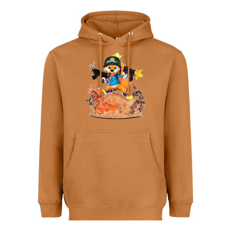 Conker The Squirrel, Bad, Video Game, Game, Green, Squirel Heavyweight Hoodie by linhVisuals | Teevron