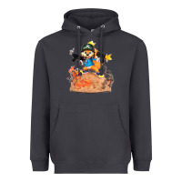 Smoke conker the squirrel, bad, video game, game, green, squirel Heavyweight Hoodie - linhVisuals