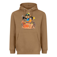 Toasted Coconut conker the squirrel, bad, video game, game, green, squirel Heavyweight Hoodie - linhVisuals