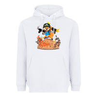 White conker the squirrel, bad, video game, game, green, squirel Heavyweight Hoodie - linhVisuals