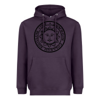 Plum bowdoin college x Heavyweight Hoodie - linhVisuals