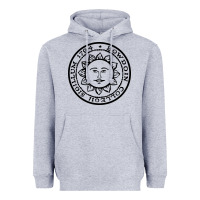 Heather Grey bowdoin college x Heavyweight Hoodie - linhVisuals