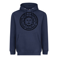 Navy bowdoin college x Heavyweight Hoodie - linhVisuals