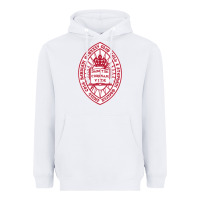 White bard college Heavyweight Hoodie - linhVisuals