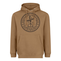 Toasted Coconut dickinson college Heavyweight Hoodie - linhVisuals