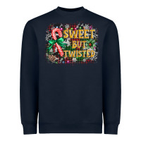 Navy sweet but twisted Heavyweight Sweatshirt - AdoDesignShop