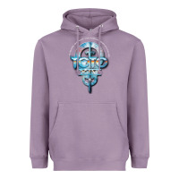 Lavender toto black dwi Heavyweight Hoodie - linhVisuals