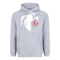 Heather Grey the ghost army Heavyweight Hoodie - linhVisuals