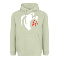Matcha the ghost army Heavyweight Hoodie - linhVisuals