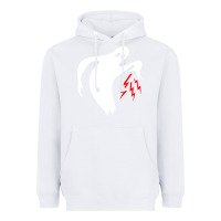 White the ghost army Heavyweight Hoodie - linhVisuals