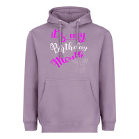Lavender it's my birthday month party Heavyweight Hoodie - linhVisuals